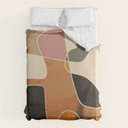 Modern Abstract Colorful Shapes Duvet Cover Gallery Image 6