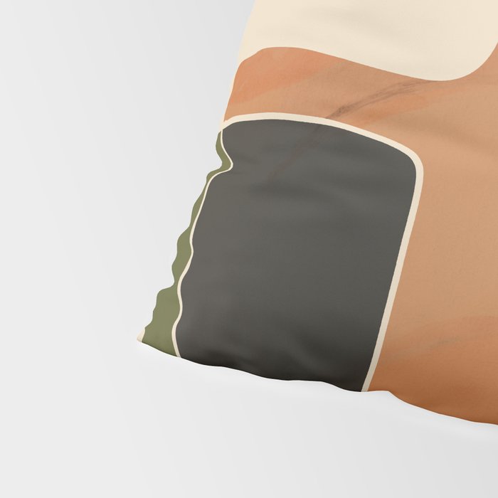 Modern Abstract Colorful Shapes Pillow Sham Gallery Image 4