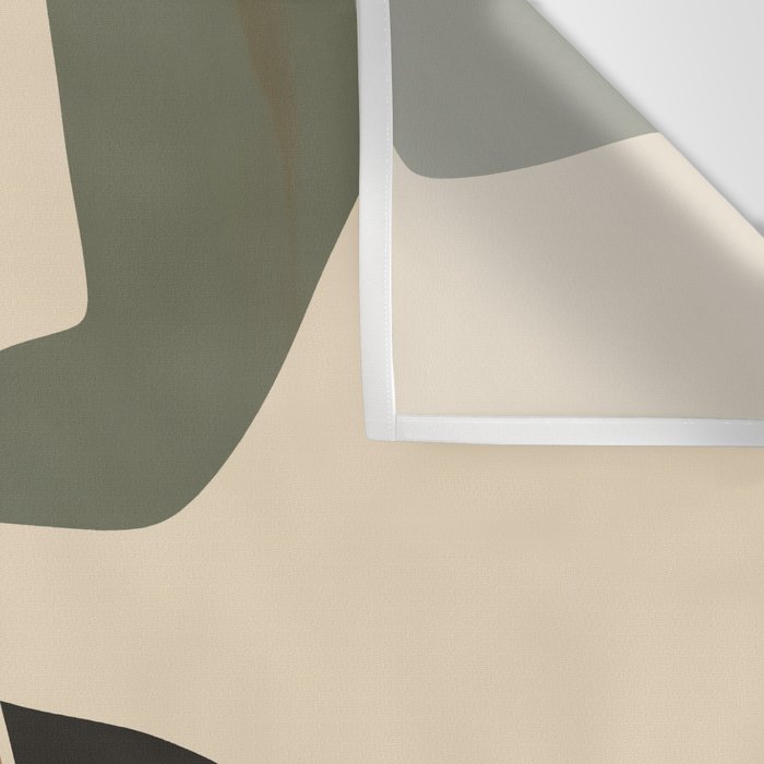 Modern Abstract Colorful Shapes Wall Tapestry Gallery Image 3