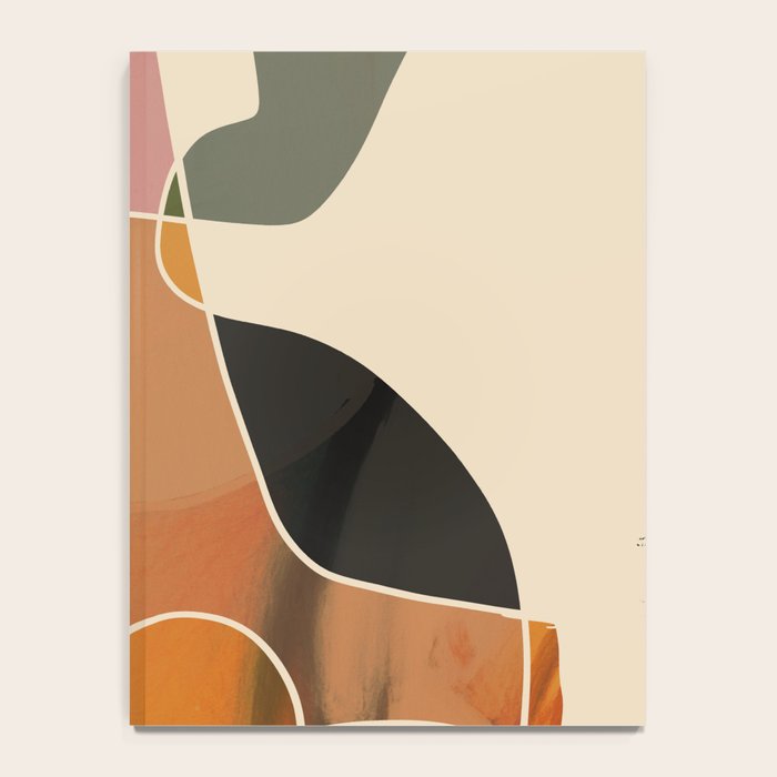 Modern Abstract Colorful Shapes Notebook Gallery Image 4