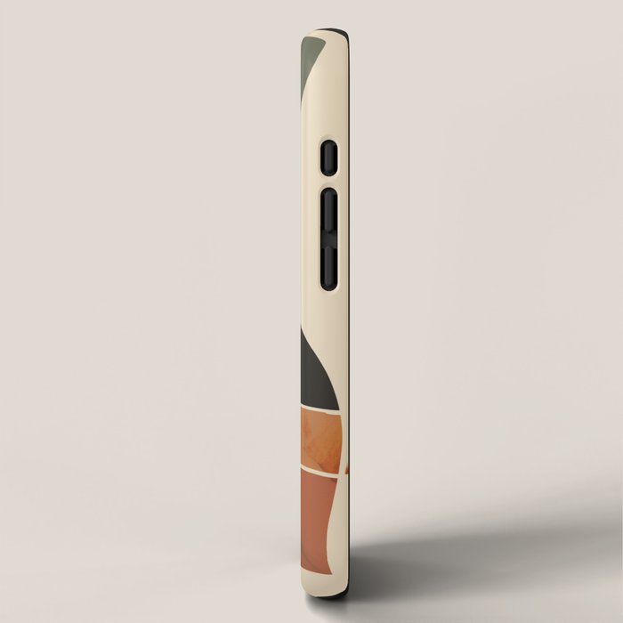 Modern Abstract Colorful Shapes iPhone Case Gallery Image 2