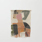 Modern Abstract Colorful Shapes Wall Hanging Gallery Image 1