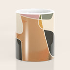 Modern Abstract Colorful Shapes Coffee Mug Gallery Image 4