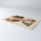 Modern Abstract Colorful Shapes Rug Gallery Image 3