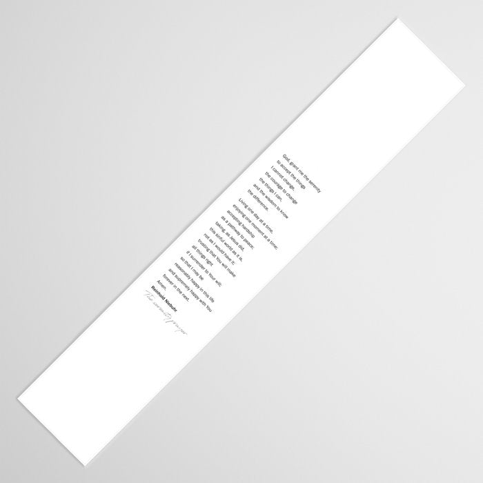 The Serenity Prayer Table Runner Gallery Image 3