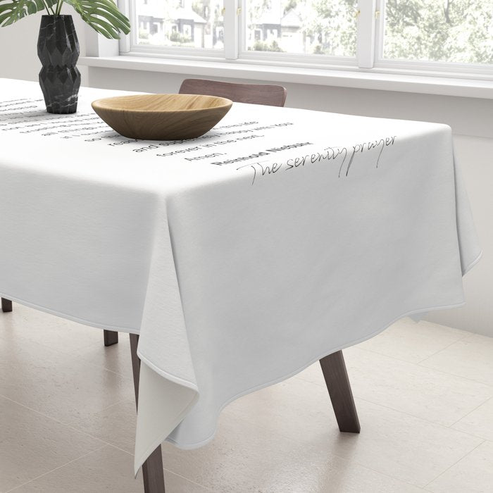 The Serenity Prayer Tablecloth Gallery Image 3