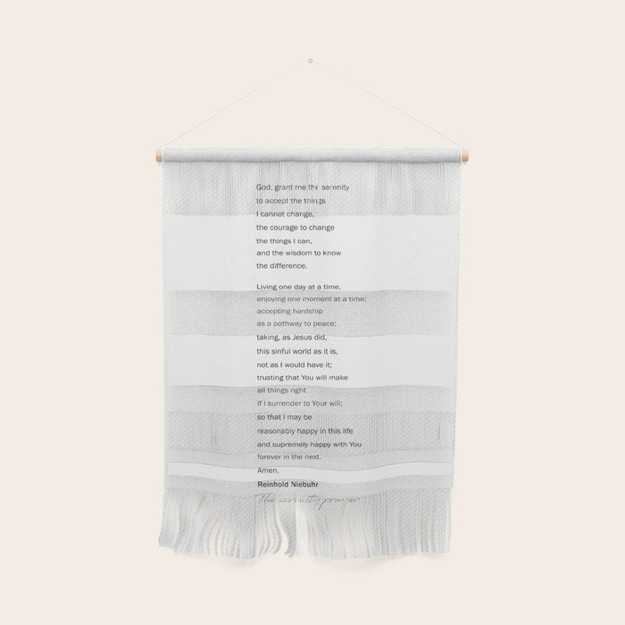 The Serenity Prayer Wall Hanging Gallery Image 1