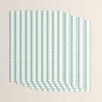Maude Pattern - Teal Green Wrapping Paper Gallery Image 3