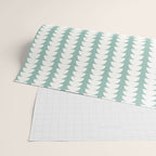 Maude Pattern - Teal Green Wrapping Paper Gallery Image 2