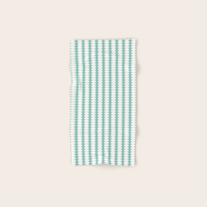 Maude Pattern - Teal Green Towels Gallery Image 1