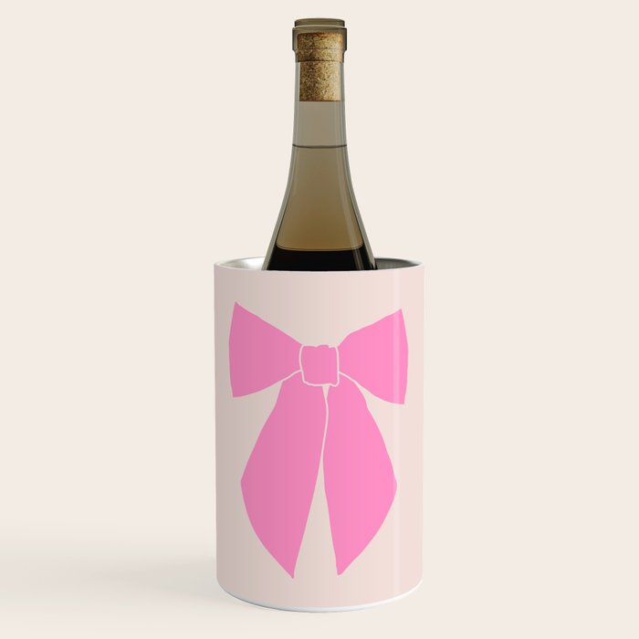 Pink Bow Wine Chiller Gallery Image 1
