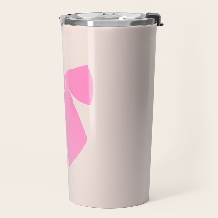 Pink Bow Travel Mug Gallery Image 2