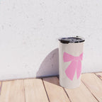 Pink Bow Travel Mug Gallery Image 4