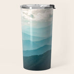 Turquoise Smoky Mountains - Wanderlust Nature Photography Travel Mug Gallery Image 2