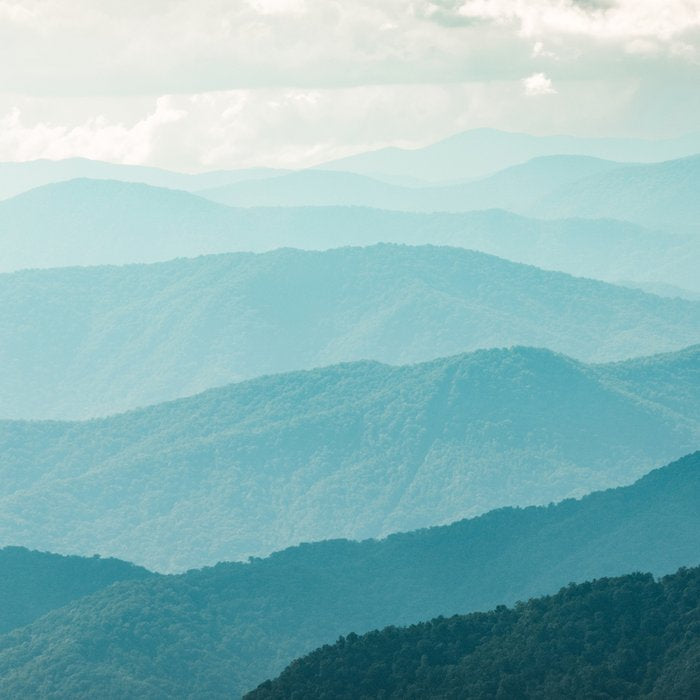 Turquoise Smoky Mountains - Wanderlust Nature Photography Coffee Mug Gallery Image 2