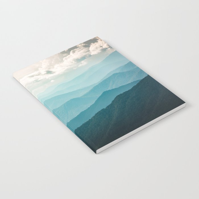 Turquoise Smoky Mountains - Wanderlust Nature Photography Notebook Gallery Image 1