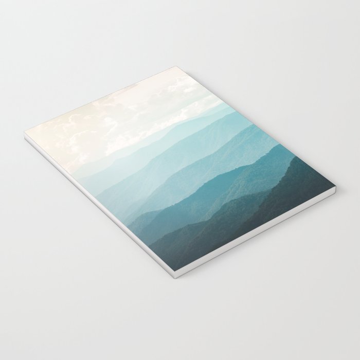 Turquoise Smoky Mountains - Wanderlust Nature Photography Notebook Gallery Image 3