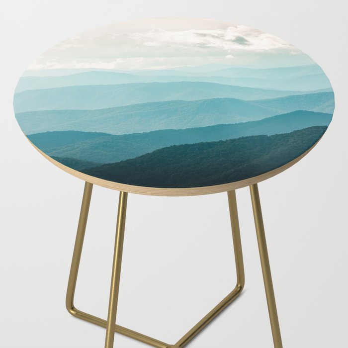 Turquoise Smoky Mountains - Wanderlust Nature Photography Side Table Gallery Image 2