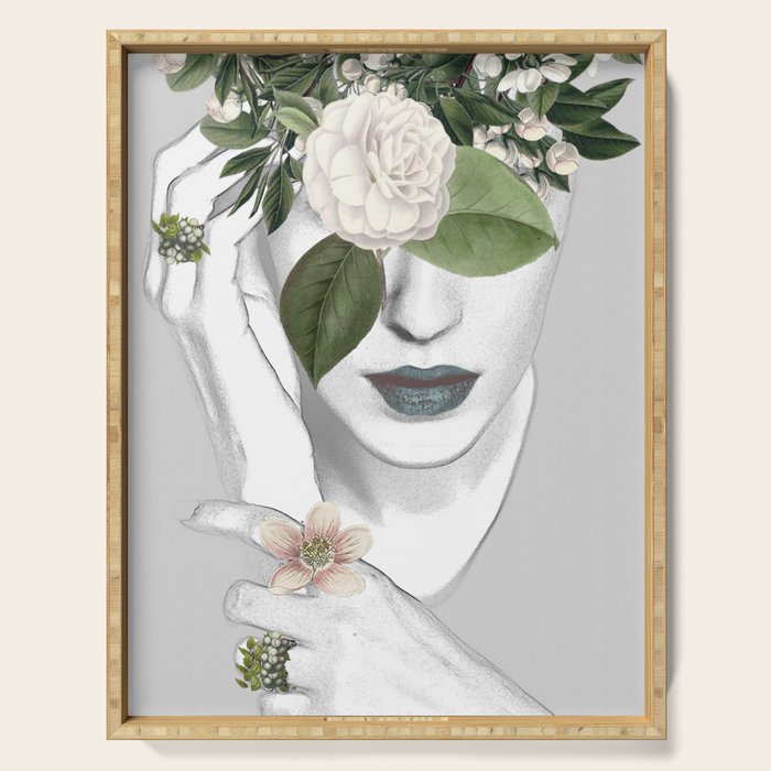 Natural beauty 2a Serving Tray Gallery Image 1