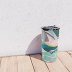 Landscape mountains 001 (Pink version) Travel Mug Gallery Image 4