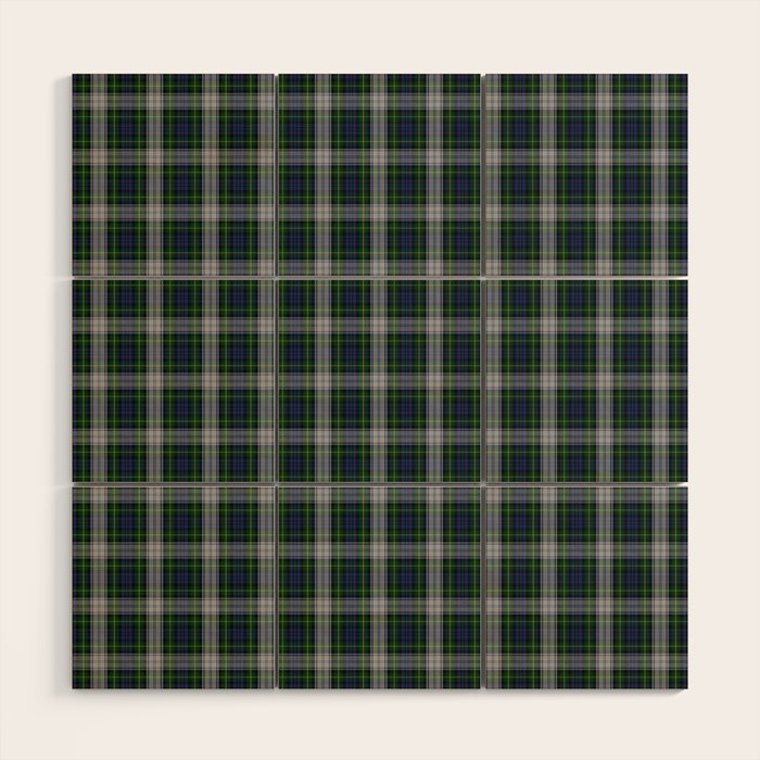 Dress Gordon Scottish Tartan Plaid Pattern Wood Wall Art Gallery Image 1