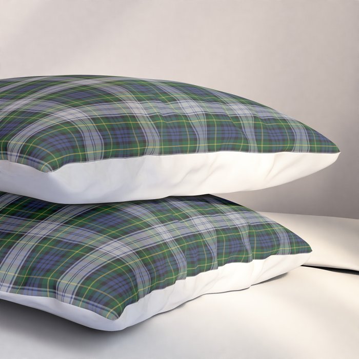 Dress Gordon Scottish Tartan Plaid Pattern Pillow Sham Gallery Image 3