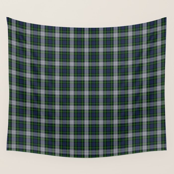 Dress Gordon Scottish Tartan Plaid Pattern Wall Tapestry Gallery Image 1