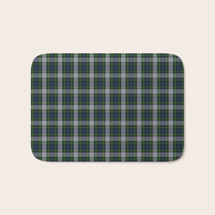 Dress Gordon Scottish Tartan Plaid Pattern Bath Mat Gallery Image 1