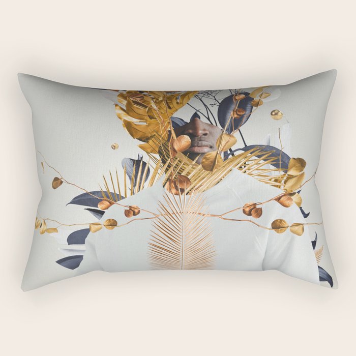 Silence and Simplicity Rectangular Pillow Gallery Image 1