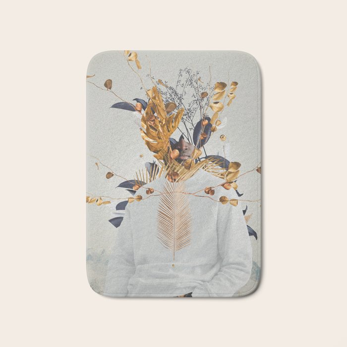 Silence and Simplicity Bath Mat Gallery Image 1