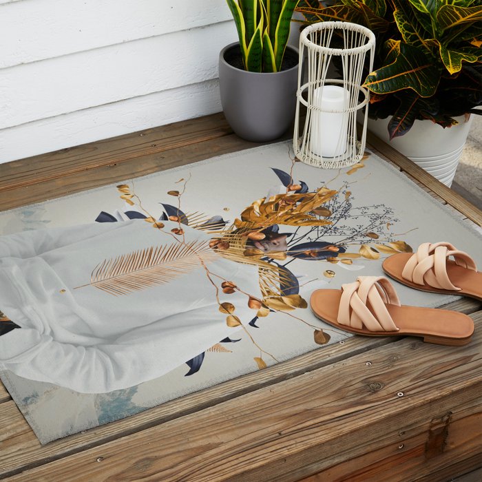 Silence and Simplicity Outdoor Rug Gallery Image 2