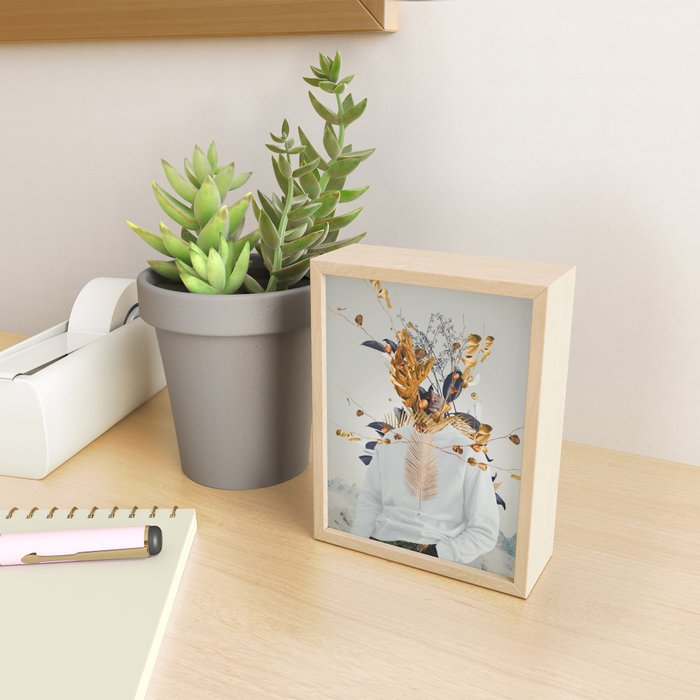 Silence and Simplicity Mini Art Print Gallery Image 2