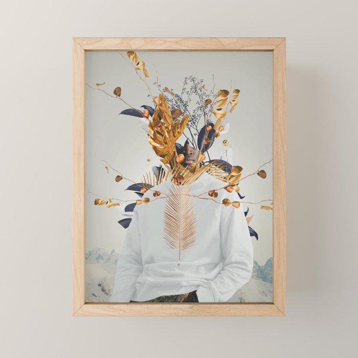 Silence and Simplicity Mini Art Print Gallery Image 1