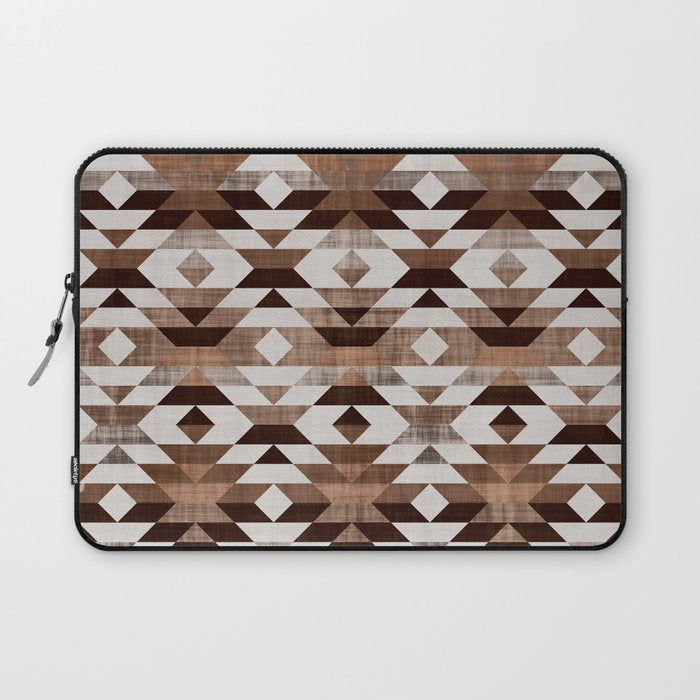 Aztec, Boho Prints Laptop Sleeve Gallery Image 1