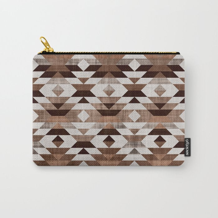 Aztec, Boho Prints Carry All Pouch Gallery Image 1