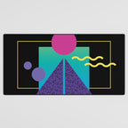 Memphis Pattern 37 / 80s - 90s Retro Desk Mat Gallery Image 3