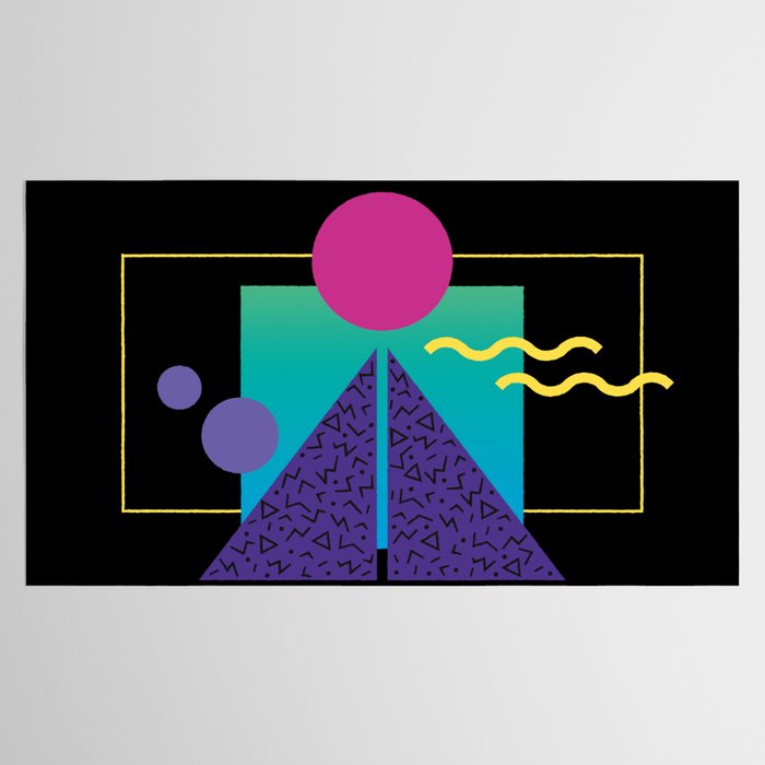 Memphis Pattern 37 / 80s - 90s Retro Tablecloth Gallery Image 2