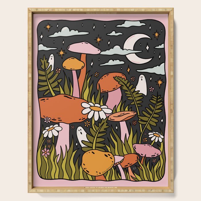 Ghosts in the Forest Serving Tray Gallery Image 1