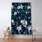 Moon Night Flowers Window Curtain Gallery Image 5
