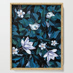 Moon Night Flowers Serving Tray Gallery Image 1
