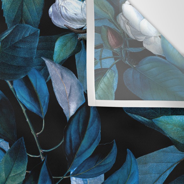 Moon Night Flowers Wall Tapestry Gallery Image 3