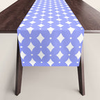 Vintage Stars XVI Periwinkle Blue Table Runner Gallery Image 1