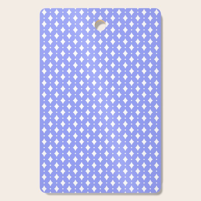 Vintage Stars XVI Periwinkle Blue Cutting Board Gallery Image 1