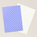 Vintage Stars XVI Periwinkle Blue Stationery Card Gallery Image 2