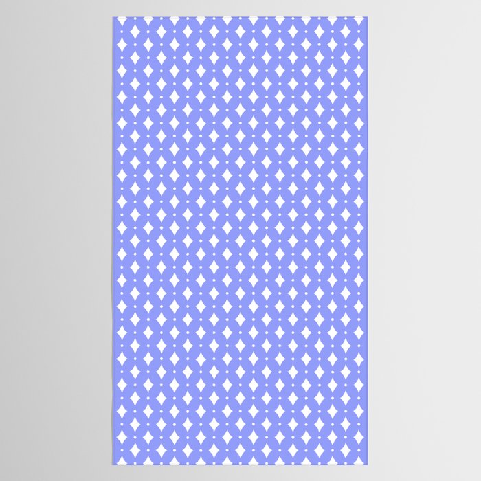 Vintage Stars XVI Periwinkle Blue Tablecloth Gallery Image 2