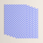 Vintage Stars XVI Periwinkle Blue Wrapping Paper Gallery Image 3