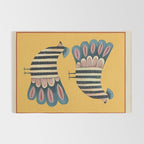 Striped Bird Pair II Rug Gallery Image 2