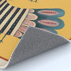 Striped Bird Pair II Rug Gallery Image 4