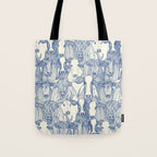 just cattle classic blue pearl Tote Bag Gallery Image 1