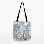 just cattle classic blue pearl Tote Bag Gallery Image 2